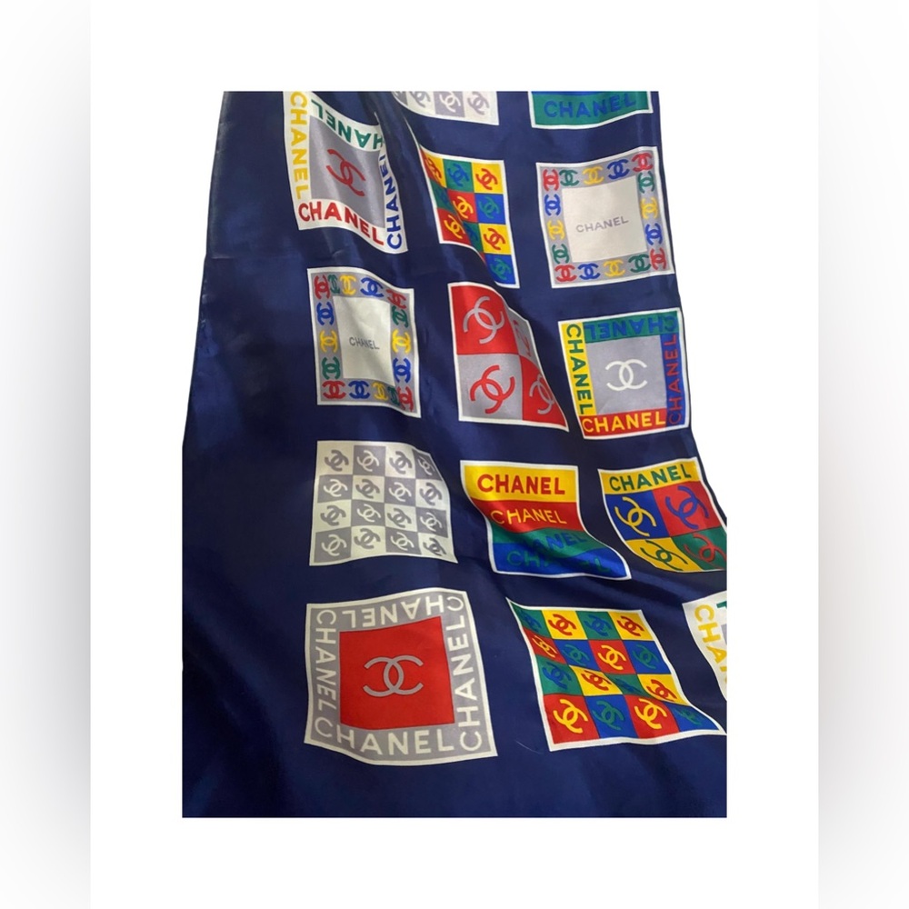 Monogram CC Silk Elegant Scarf